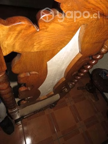 Silla tipo Trono antigua - Imagen 3