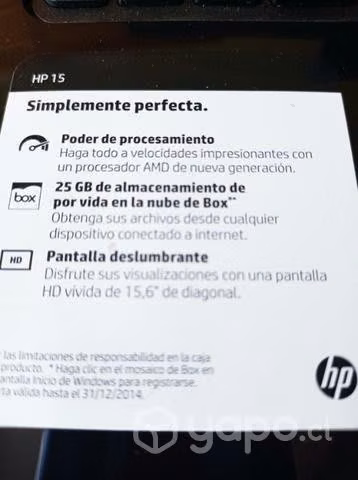 Computador HP cómo nuevo - Imagen 4