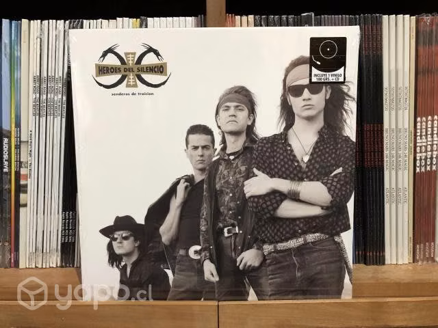 Vinilo Heroes Del Silencio - Senderos De Traición