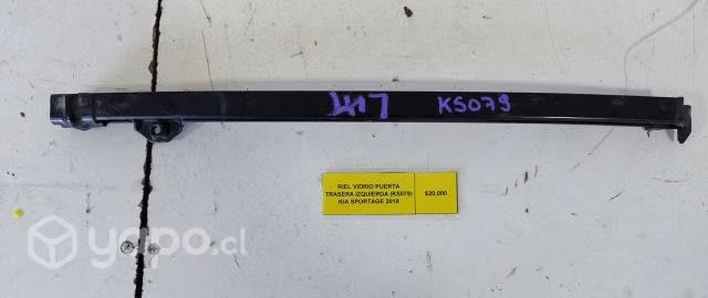 Riel Vidrio Puerta Tras Izq (KS079) Kia Sportage