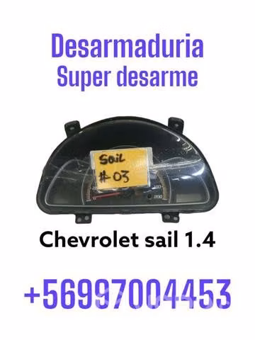 Sinoptico chevrole sail 1.4 desarmaduria