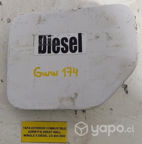 Tapa Exterior Combustible (GWW174) Great Wall Wing