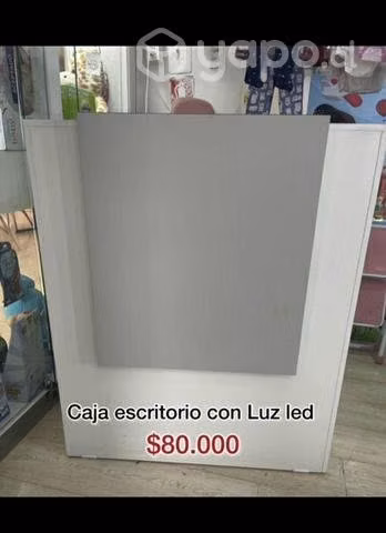 Cajón escritorio con luces led