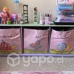 Organizador infantil de 3 cajoneras