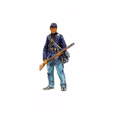Maqueta soldados (50) de infantería de la Unión, 1
