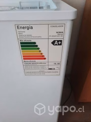 Congeladora winia 248lts - Imagen 3
