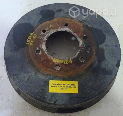 Tambor Freno (BTM289) Mazda BT50 3.2 Diesel 4x4