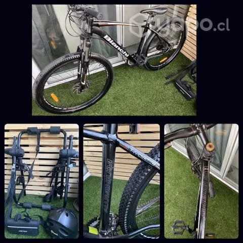 Bicicleta Aggressor SX 27.5 con accesorios