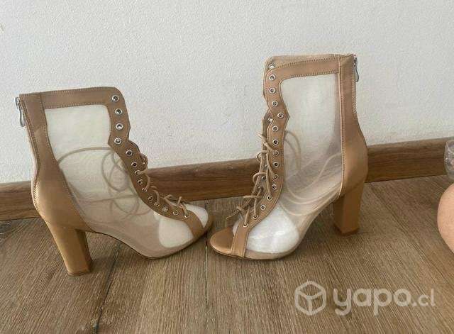 Zapatos de baile de salón de punta alta - Imagen 2