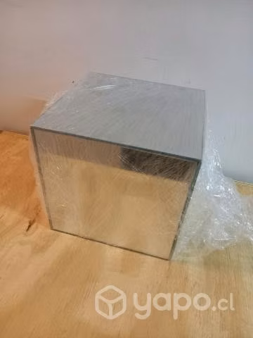 Bases cubos madera con espejo dulces candy bar - Imagen 3