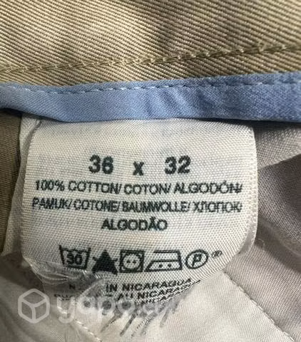 Short No Elástico Marca Dockers Talla 36 - Imagen 6