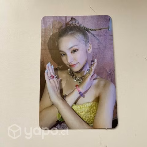 Yeji itzy photocard