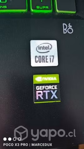 Notebook/laptop Gaming Pavilion 16-a0004la - Imagen 2