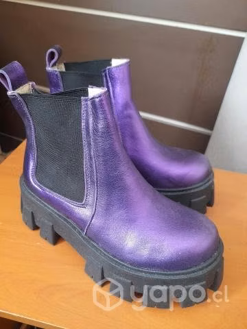 Botin de cuero