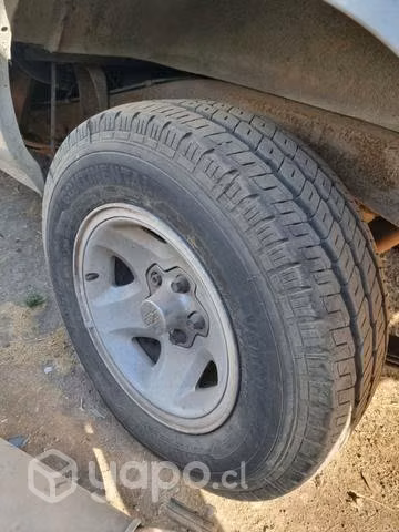 Juego de ruedas chevrolet s10 año 1997