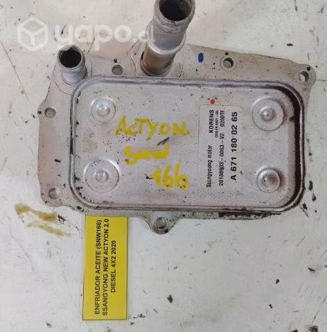 Enfriador Aceite (SNW166) SSangyong New Actyon 2.0