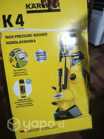 Hidrolavadora karcher k4 se controla con el celu
