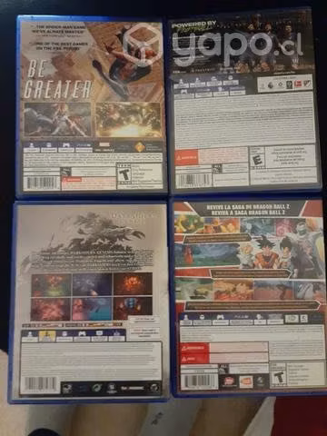 Juegos ps4