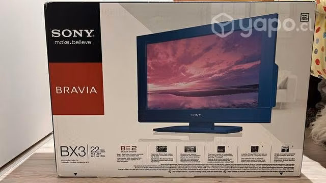 Televisor Sony Bravía, 22 , NUEVO !!!