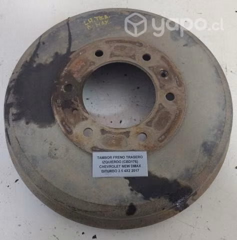 Tambor Freno Trasero Izquierdo (CBD176) Chevrolet