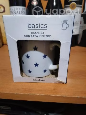 Tisanera con tapa y filtro