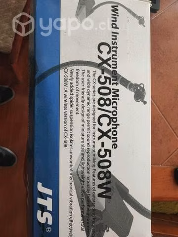 MIC VIENTOS JTS CX508 Condensador alambrico
