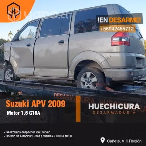 Portafiltro aire suzuki apv 2009