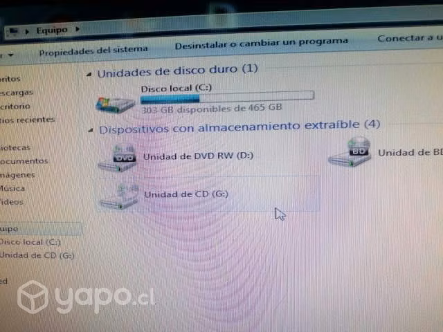 PC de escritorio