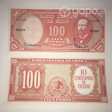 Billetes Chilenos de collección - Imagen 2