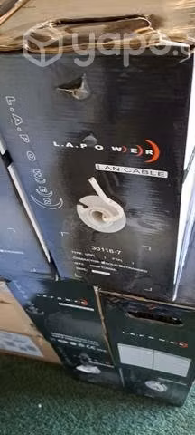 Cable categoria 6 LaPower 305m blanco - Imagen 4