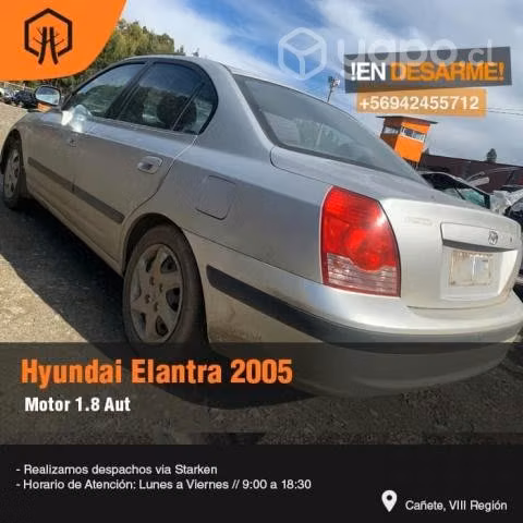 Tubo escape hyundai elantra 2005