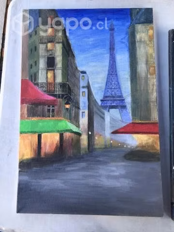 Cuadro campo, parís. - Imagen 2