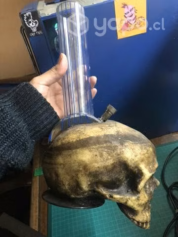 Bong craneo necro escultor original