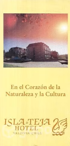 Folleto Tríptico Promoción Publici Isla Teja Hotel
