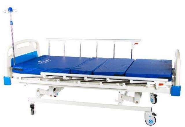 Cama Clínica Manual 3 Posiciones + Antiescaras - Imagen 3