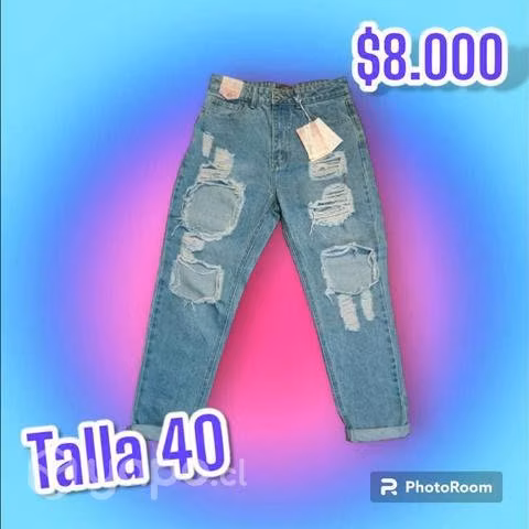 pantalón mujer mom jens