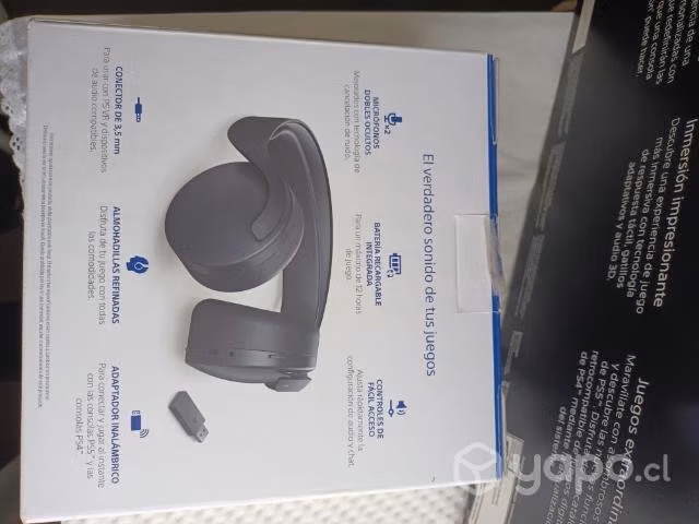 PS5 digital dos controles y audífonos de ps5