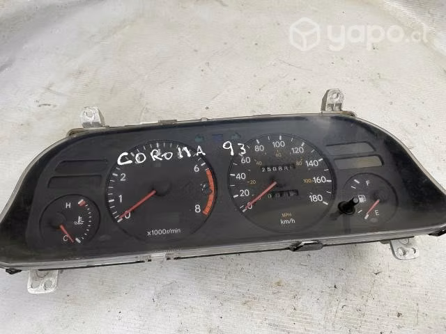 Sinóptico Toyota Corolla 1.8 1993
