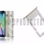 Bandeja Porta Sim De Samsung Galaxy S6 Edge Plus S - Imagen 3