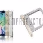 Bandeja Porta Sim De Samsung Galaxy S6 Edge Plus S - Imagen 2