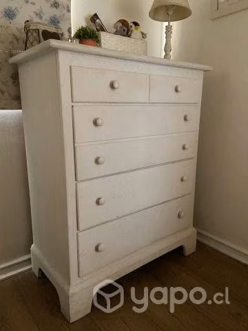 Cómoda Madera Blanca - Imagen 2