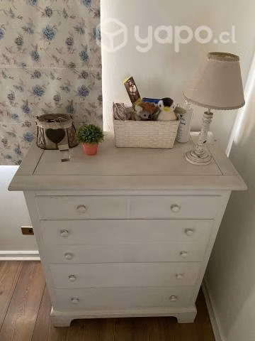 Cómoda Madera Blanca - Imagen 3