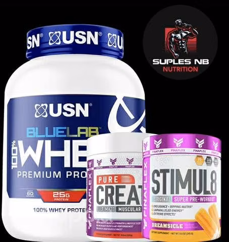 Proteína,Creatina,Pre entreno
