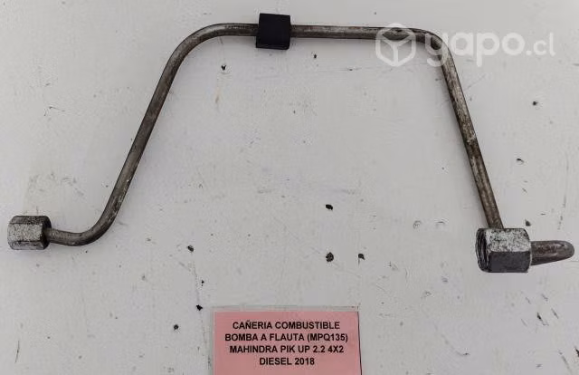 Cañeria Combustible Bomba a Flauta (MPQ135) Mahind