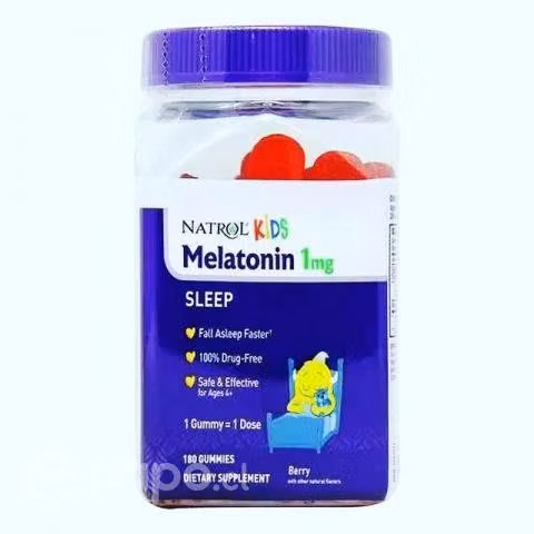 Melatonina Natrol 180 unidades formato gomitas
