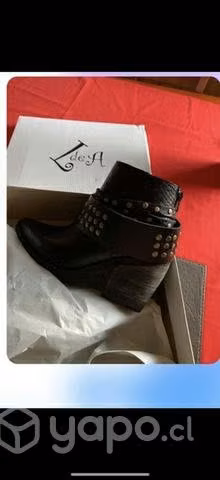 Hermosos Botines de Cuero