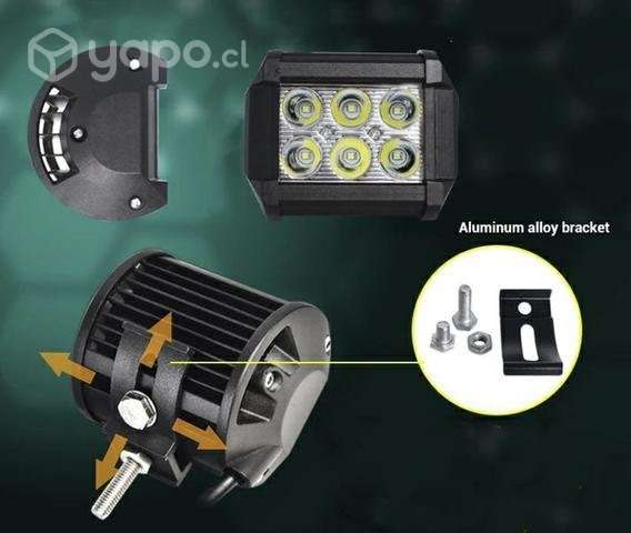 Barras Neblineros led 18w auto moto - Imagen 5