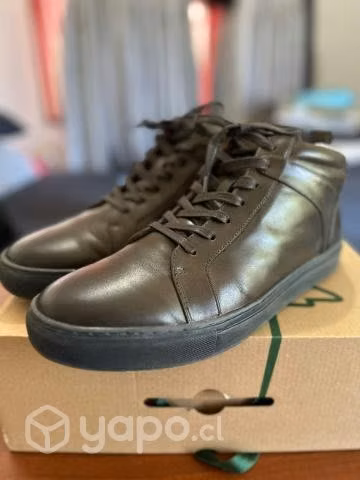 Botín zapatilla de cuero Rockford