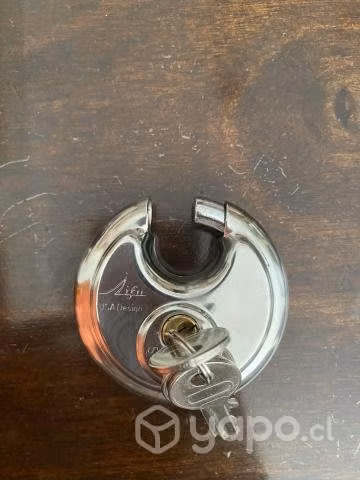 Candado de alta seguridad acero inoxidable