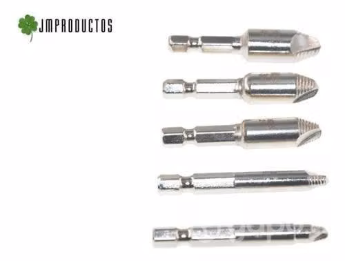 Extractor Tornillos Pernos Rotos Cabeza Rodada Rem